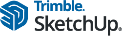 Trimble SketchUp logo Horizontal Color RGB 250